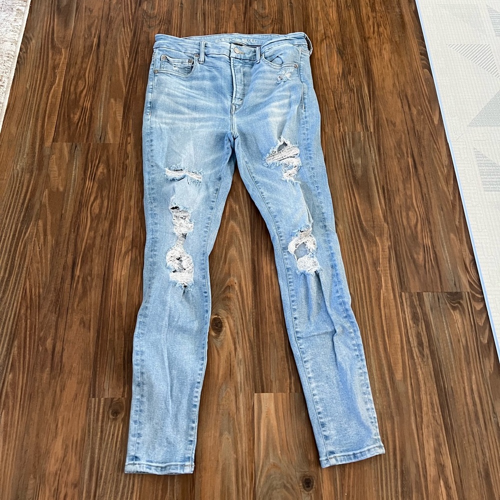 American Eagle Luxe Stretch Skinny Jeans Size 12